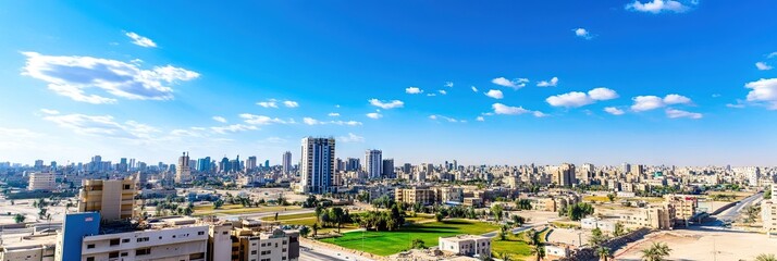 manga baghdad iraq downtown skyline 