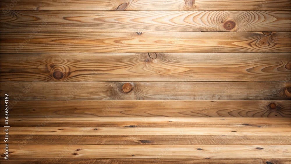 Aufkleber rustic wooden background featuring horizontal planks and a spacious empty surface ideal for product 