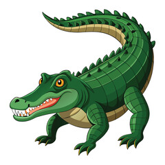  Crocodile vector