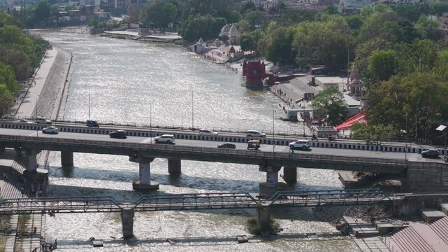 The Ganga Bridge at Haridwar