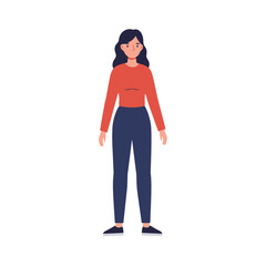 Modern  Minimalist  Woman Flat Vectors for Contemporary Design