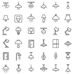 Modern Home Interiors: Minimalist Flat Vector Illustrations for Contemporary Design