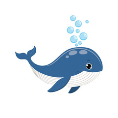 Cute whale