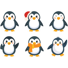 Naklejka premium Cute penguin