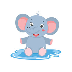 Cute elephant