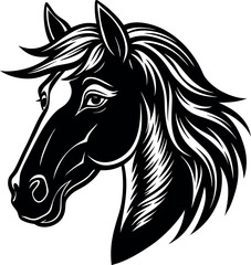 Curious Horse Head Design