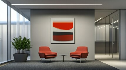 poster in room mockup