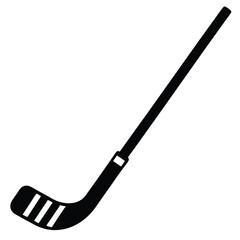 vector illustration of cute goalie stick
