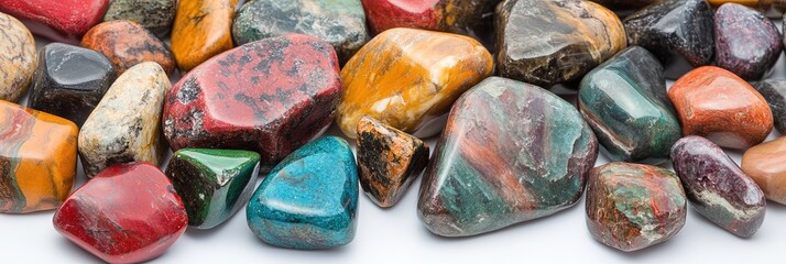 photo of senarmontite stones 