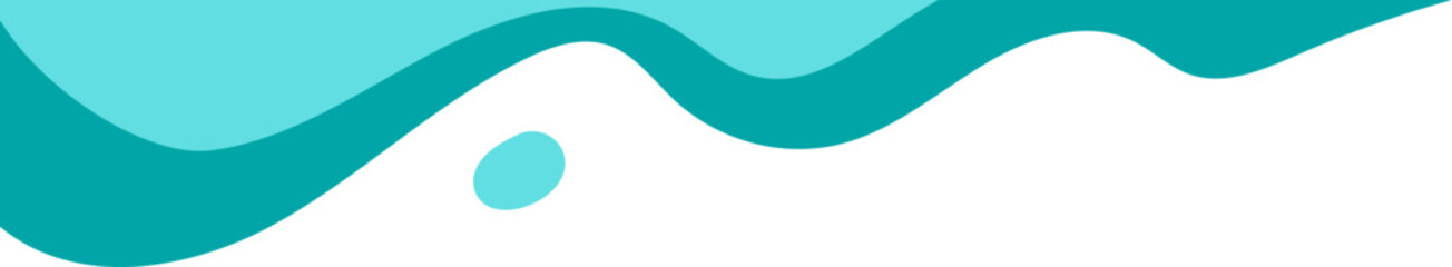 Stylish Teal Wave Stream