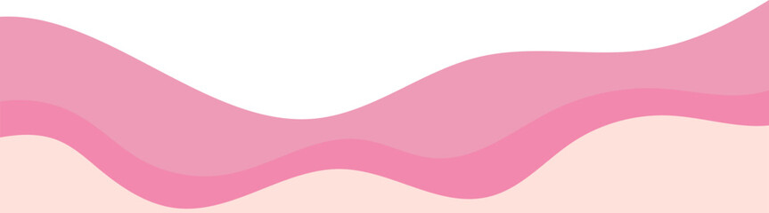 Elegant Pink Artistic Line