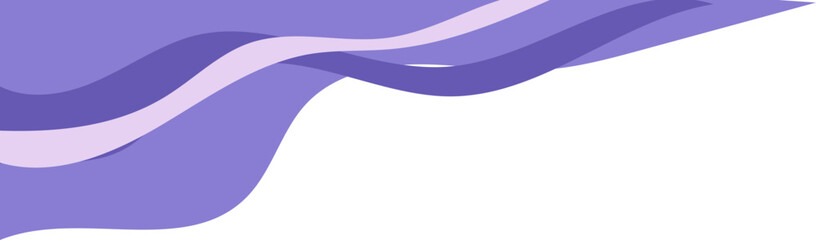 Creative Purple Flow Curve