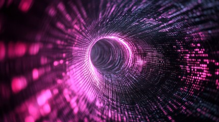 Binary Code Background, Digital Abstract technology background