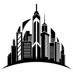 Skyscraper Cityscape Silhouette