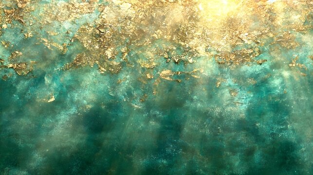 Vibrant Aquatic Abstract Art in Acrylic and Watercolor Techniques
