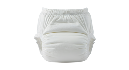 diaper isolated on white background