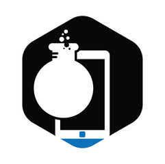 Mobile Lab Logo Template Design.