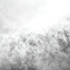 Abstract smoke and cloud texture effect on white background