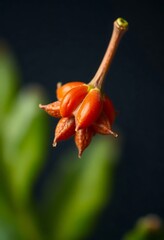 close up of a flower on a plant