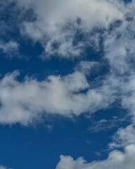 blue sky with clouds