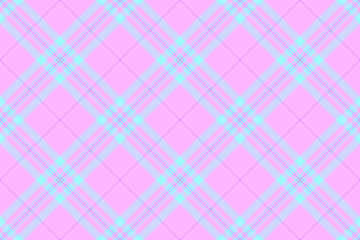 Event check textile background, elementary fabric texture plaid. Teal pattern tartan seamless vector in light and teal colors.