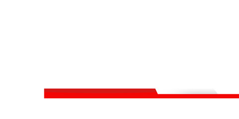 Red Creative Lower third Design on a Transparent Background	