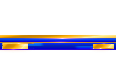 Creative Lower third Design on a Transparent Background	