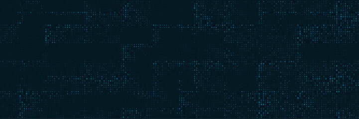 A stream of binary matrix code on the screen. numbers of the computer matrix.	