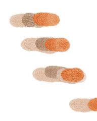 pair of orange slippers