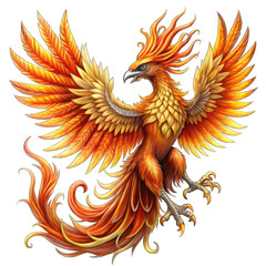 Obraz premium vector illustration of an eagle