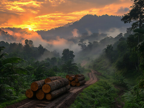 selective logging: responsible forest harvesting