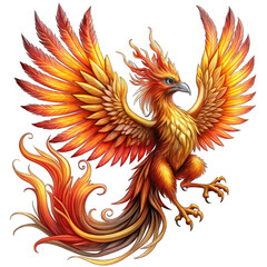 Obraz premium vector illustration of an eagle