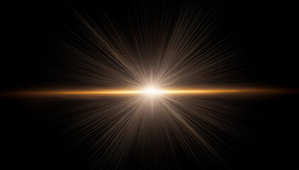 ens flare light over black background easy to add overlay or screen filter over photos