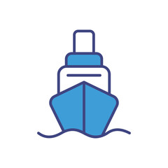 Shipping icon vector stock illustration