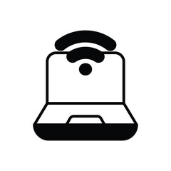 Wifi icon vector stock illustration