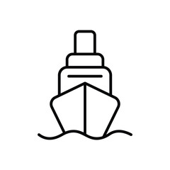 Shipping icon vector stock illustration