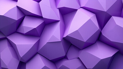 Abstract Purple Geometric Triangular Background