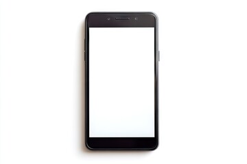 Modern black smartphone