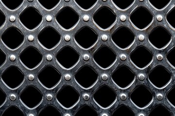 Metal grille pattern