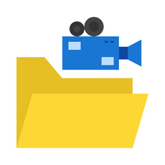 Film Production flat icon