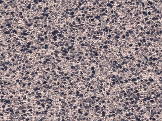 An abstract background with a dense, mottled texture in muted grays and beiges. The pattern is organic and slightly irregular, resembling small stones or pebbles.