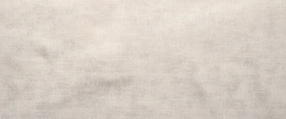 Soft Light Beige Linen Fabric with Organic Woven Pattern
