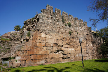 Antalya Old Town Walls in Antalya, Turkiye