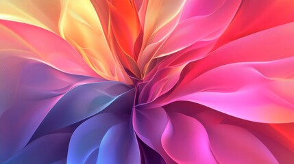 Abstract Colorful Swirls Background Design