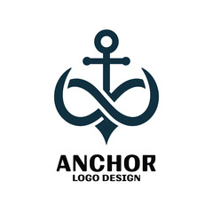 Anchor Vector Logo Design