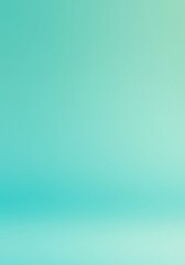 Abstract Turquoise Gradient Background for Product Display or Design