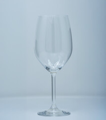 empty wine glass