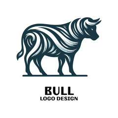 Bull Vector Logo Design