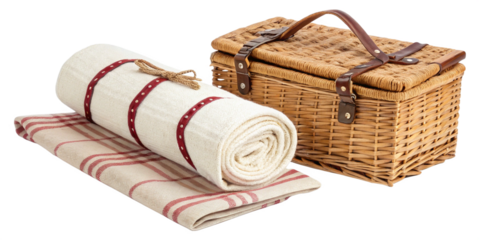 Picnic Basket and Blanket Set