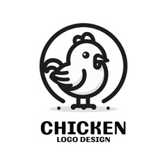 Chicken Vector Logo Design © T-Vectors